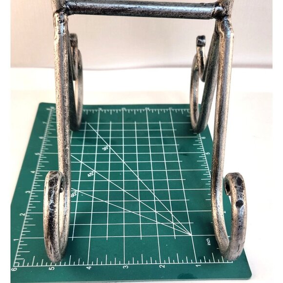 Decorative Metal Easel Stand For Art Photos & Displays - Antique Silver Finish - - Picture 7 of 9